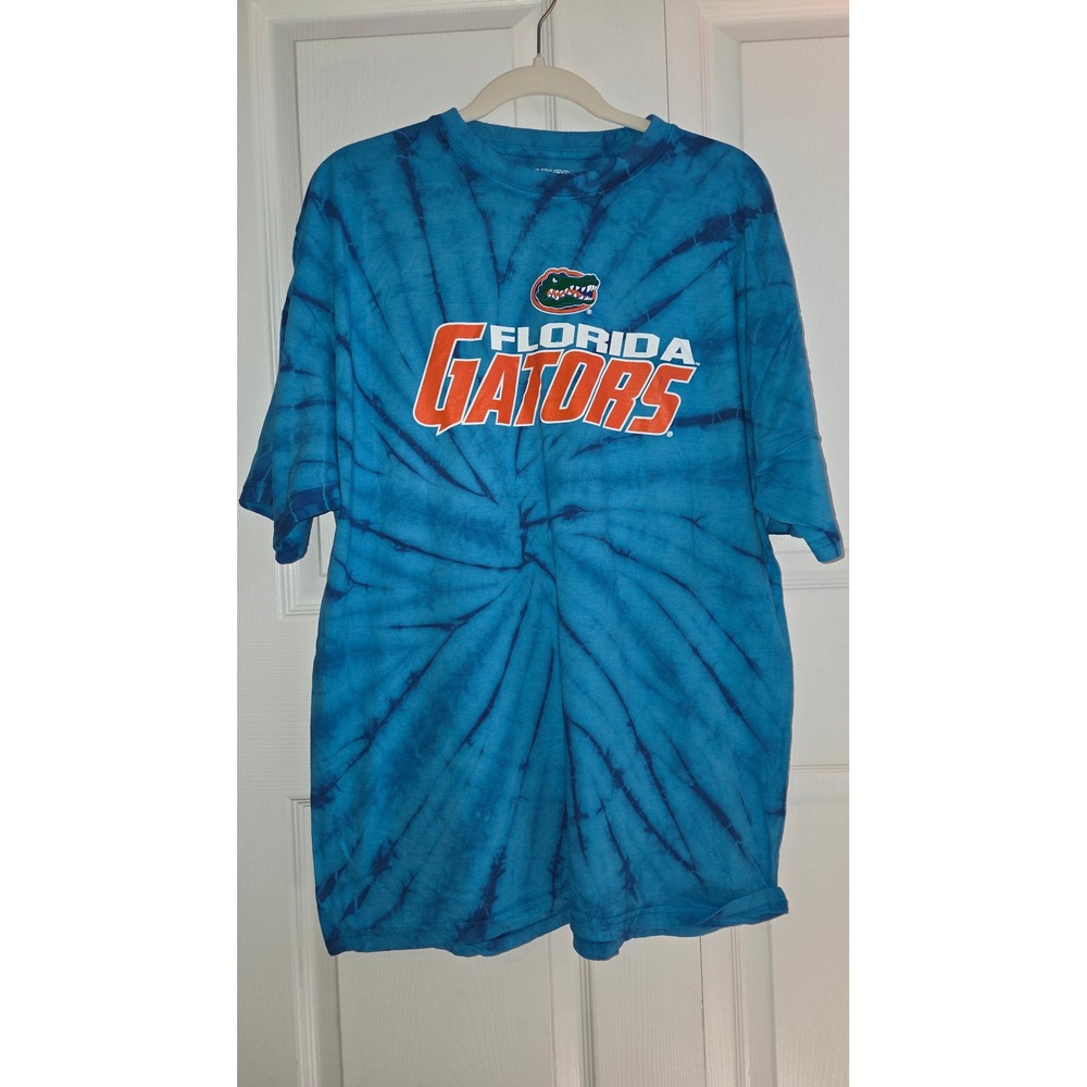 Pro-Ad Sports Florida Gators Tie Dye T-Shirt Mens XL Blue Orange Graphic Tee
